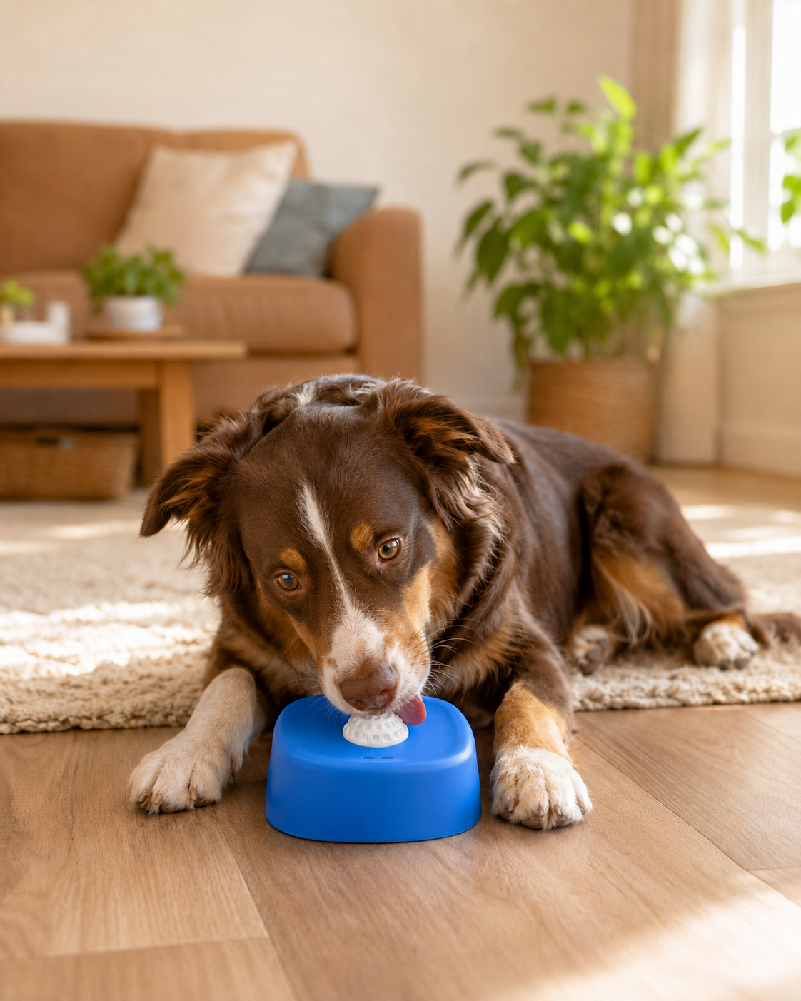 Pet & You Slow-Feeder Lick Bowl — Calm Mealtimes for Anxious & Fast-Eating Dogs