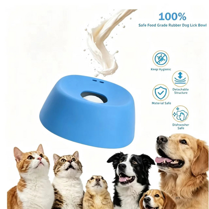 Pet & You Slow-Feeder Lick Bowl — Calm Mealtimes for Anxious & Fast-Eating Dogs