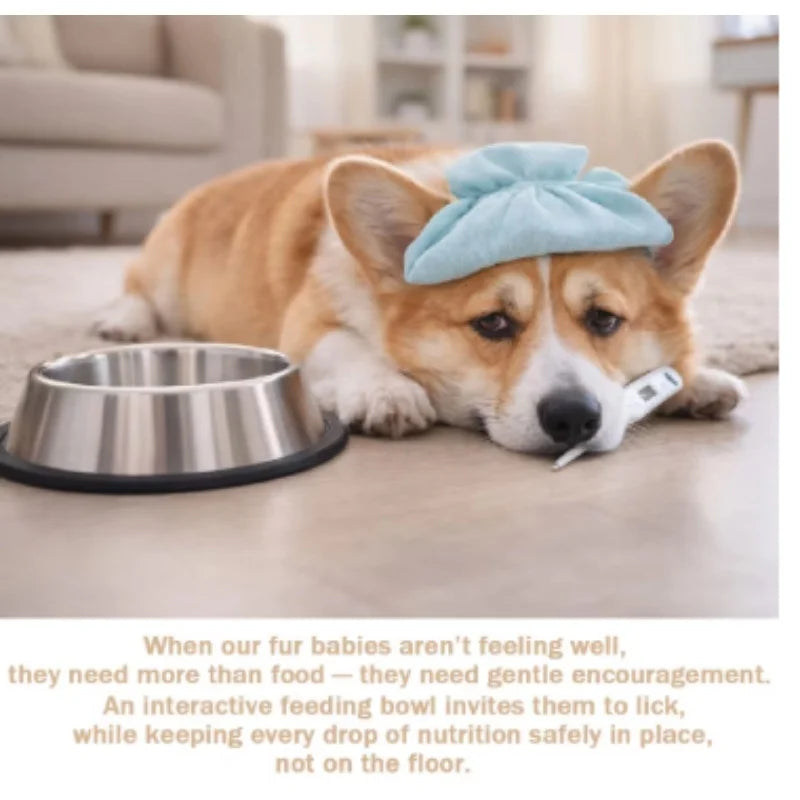 Pet & You Slow-Feeder Lick Bowl — Calm Mealtimes for Anxious & Fast-Eating Dogs