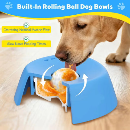 Pet & You Slow-Feeder Lick Bowl — Calm Mealtimes for Anxious & Fast-Eating Dogs